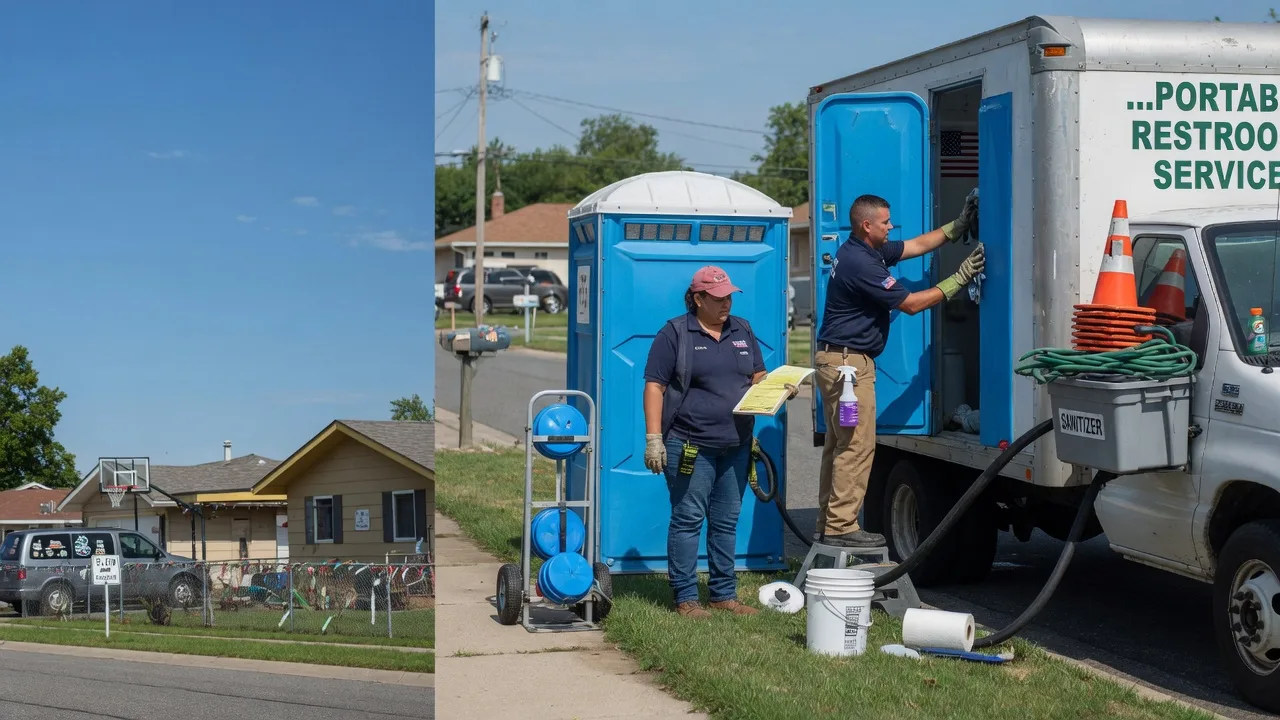Portable Toilet Rental in Anniston, AL near me